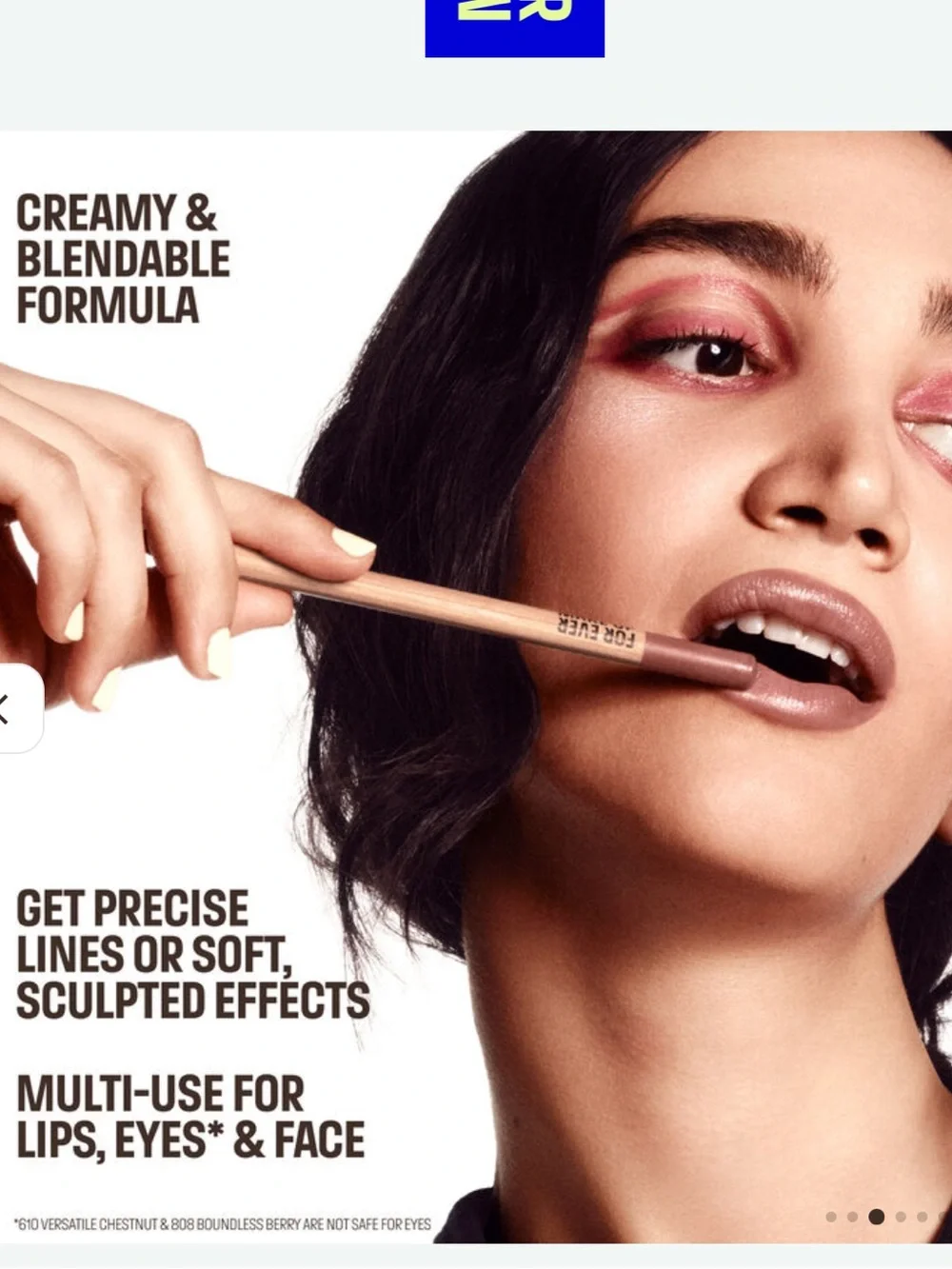 Makeup forever Cosmic Anywhere Caffeine 600 Multi-Use Lip & Cheek Pencil